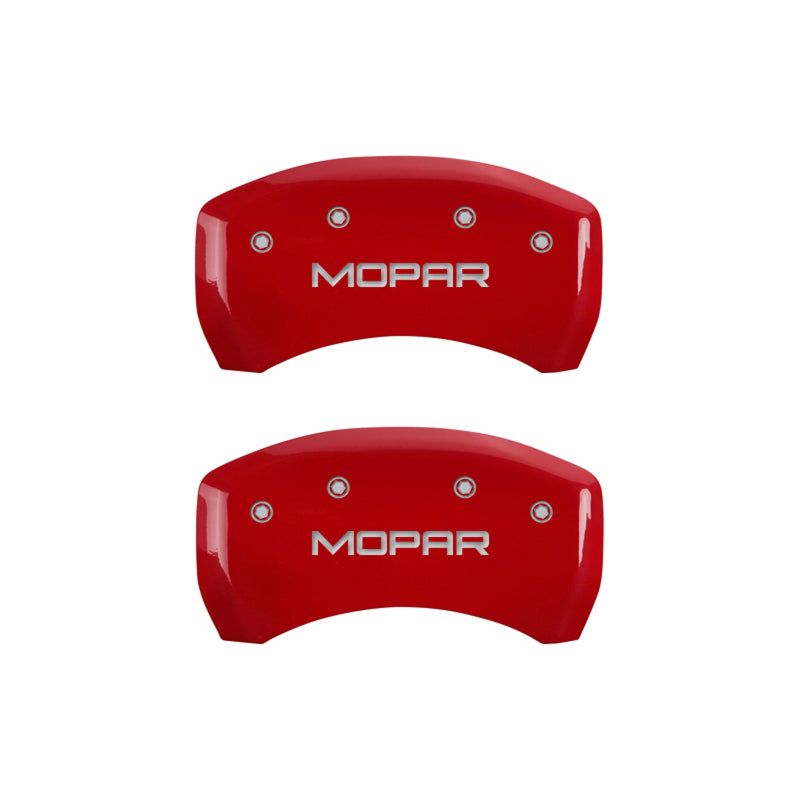 MGP 12162SMOPYL - MGP12162SMOPYL - MGP 4 Caliper Covers Engraved Front & Rear MOPAR Yellow finish black ch - Shipped in Europe - Tuningsupply.com