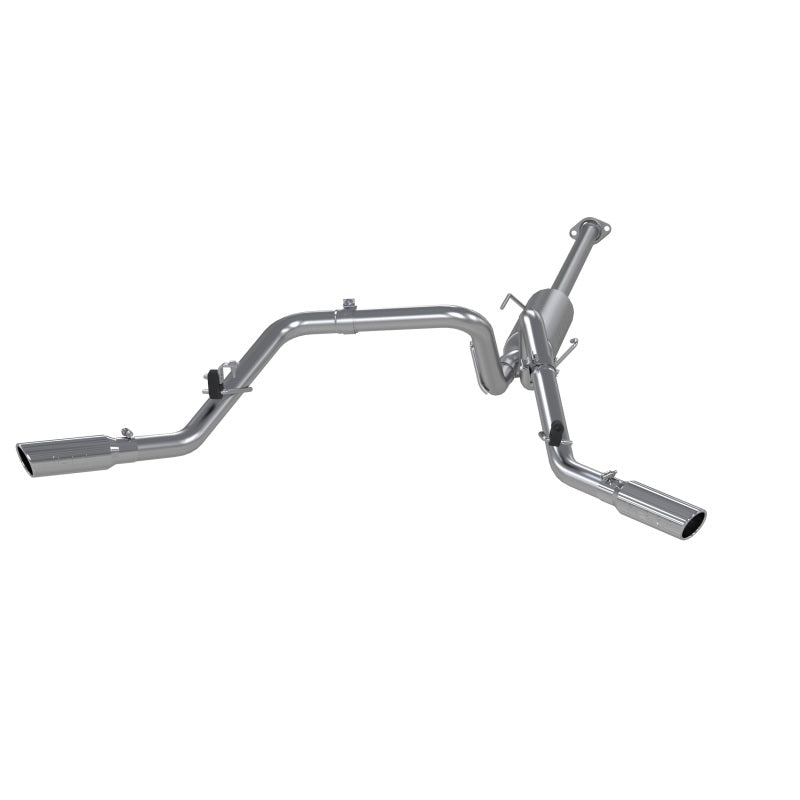 MBRP PS5328409 - MBRPS5328409 - MBRP 05-13 Toyota Tacoma 4.0L EC/CC Dual Split Side T409 Cat Back Exhaust - Shipped in Europe - Tuningsupply.com
