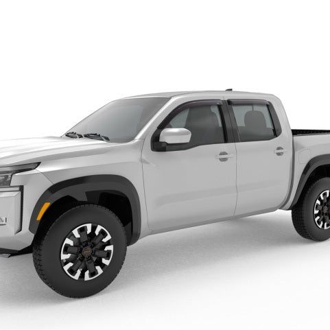 AVS 94788 - AVS94788 - AVS 2022 Nissan Frontier (Crewcab Pickup) Ventvisor Outside Mount Window Deflectors 4pc - Smoke - Shipped in Europe - Tuningsupply.com