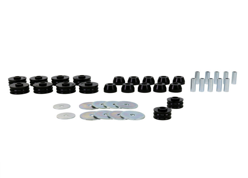 Whiteline W93447 - WHLW93447 - Whiteline 84-88 Toyota 4Runner Body Mount Bushing Assembly Kit - Front/Rear - Shipped in Europe - Tuningsupply.com