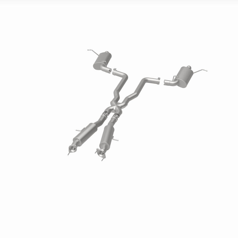 Magnaflow 15064 - MAG15064 - MagnaFlow 12 Jeep Grand Cherokee V8 6.4L Dual Split Rear Exit Stainless Cat Back Performance Exhaust - Shipped in Europe - Tuningsupply.com