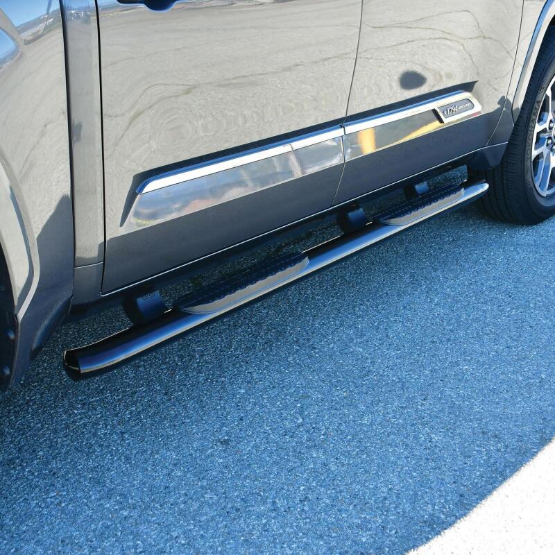 Westin 21-24235 - WES21-24235 - Westin 2022 Toyota Tundra CrewMax PRO TRAXX 4 Oval Nerf Step Bars - Black - Shipped in Europe - Tuningsupply.com