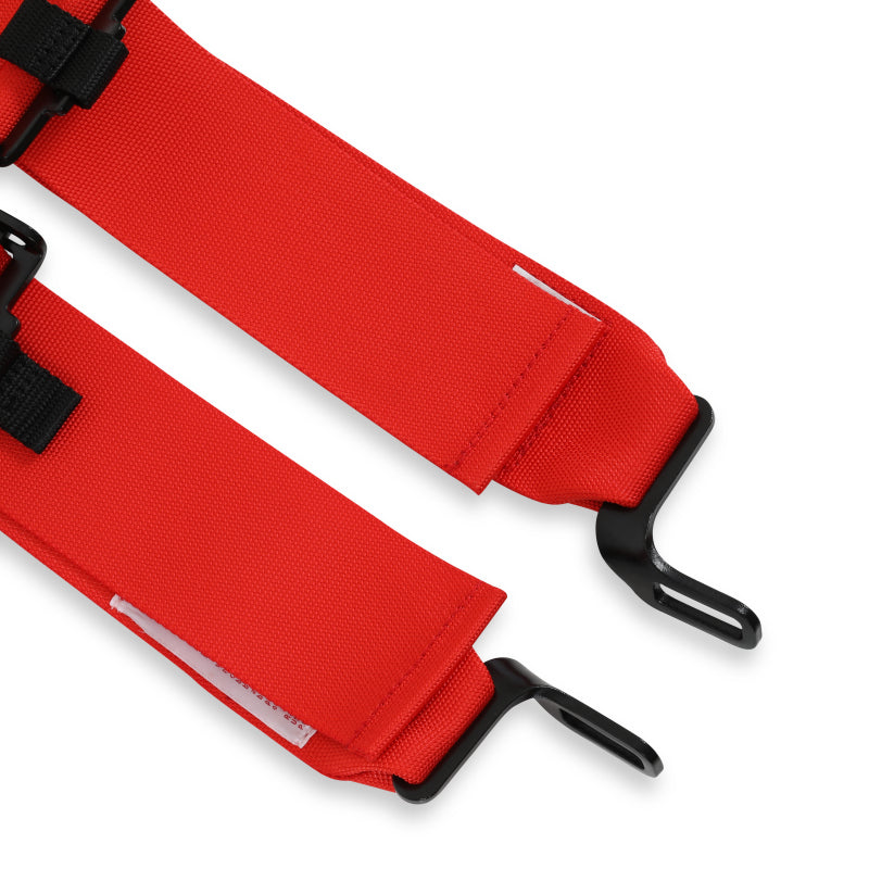 Racequip 711011RQP - RQP711011RQP - RaceQuip Red L & L 5pt Seat Belt - Shipped in Europe - Tuningsupply.com
