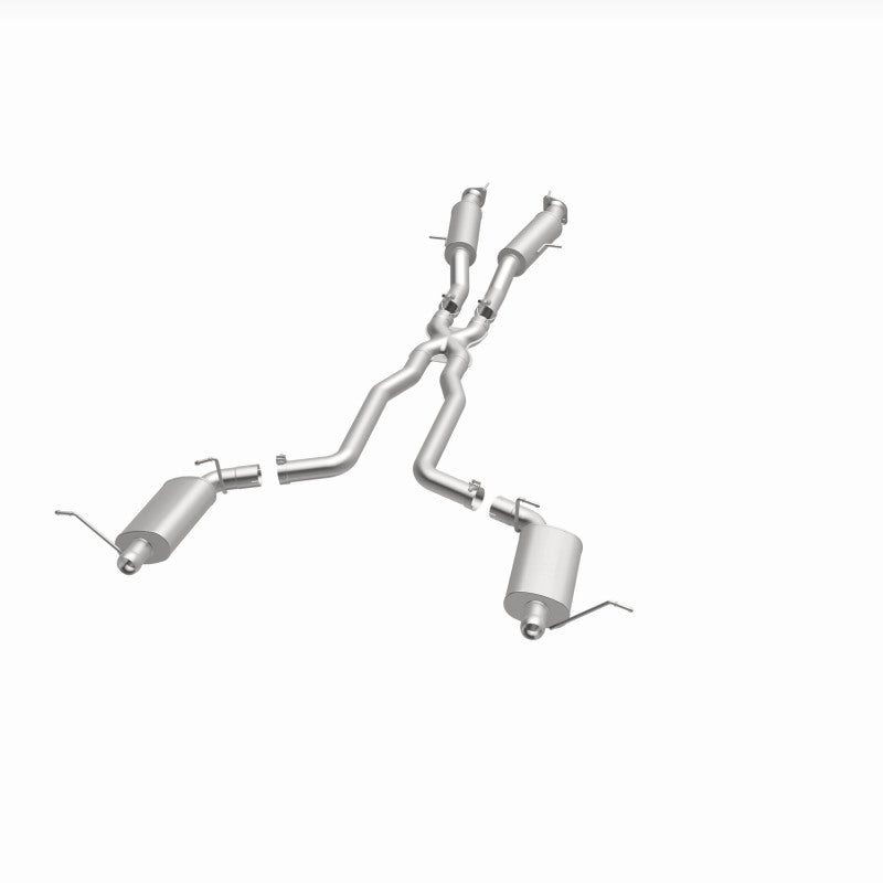 Magnaflow 15064 - MAG15064 - MagnaFlow 12 Jeep Grand Cherokee V8 6.4L Dual Split Rear Exit Stainless Cat Back Performance Exhaust - Shipped in Europe - Tuningsupply.com