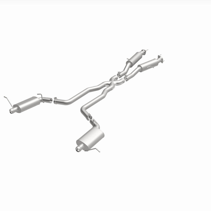 Magnaflow 15064 - MAG15064 - MagnaFlow 12 Jeep Grand Cherokee V8 6.4L Dual Split Rear Exit Stainless Cat Back Performance Exhaust - Shipped in Europe - Tuningsupply.com