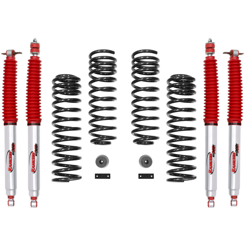 Rancho - RHORS66118BR9 - Rancho 07-17 Jeep Wrangler Front and Rear Suspension System - Master Part Number / One Box - Shipped in Europe - Tuningsupply.com
