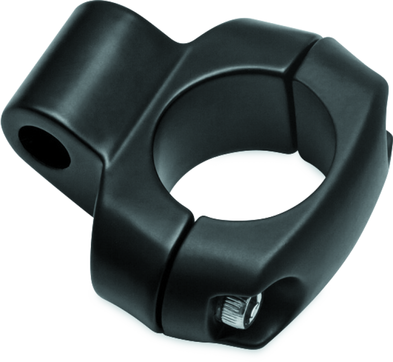 Kuryakyn 2791 - KUR2791 - Kuryakyn Mirror Adapter 1inch Bars Mount Satin Black - Shipped in Europe - Tuningsupply.com