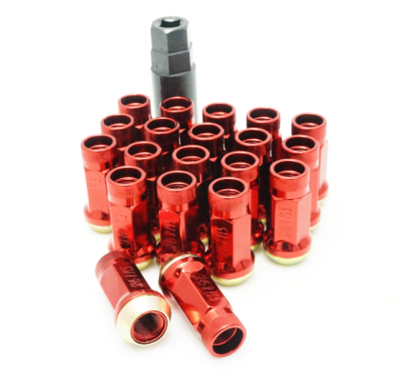 Wheel Mate 32936R - WHM32936R - Wheel Mate Muteki SR45R Lug Nut Kit 12x1.5 - Red - Shipped in Europe - Tuningsupply.com