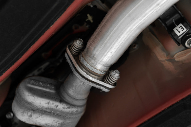 MBRP PS48063BE - MBRPS48063BE - MBRP 12-22 Subaru BRZ 17-22 Toyota GR86 Stainless Steel 3in Cat-Back-Single Rear Exit w Burnt Tip - Shipped in Europe - Tuningsupply.com