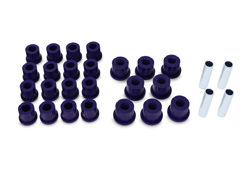 Superpro KIT108K - SPRKIT108K - SuperPro 1987 Jeep Wrangler Sport & Leaf Spring Bushing Kit - Shipped in Europe - Tuningsupply.com