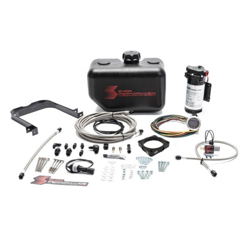 Snow Performance SNO-2170-BRD - SNOSNO-2170-BRD - Snow Performance 08+ Charger Stg 2 Boost Cooler F/I Water Injection Kit (SS Braided Line & 4AN) - Shipped in Europe - Tuningsupply.com