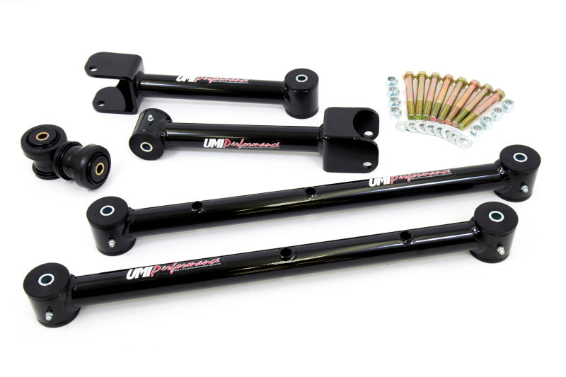 UMI Performance ABR401-B - UMIABR401-B - UMI Performance 65-67 GM A-Body Rear Suspension Kit - Black - Shipped in Europe - Tuningsupply.com