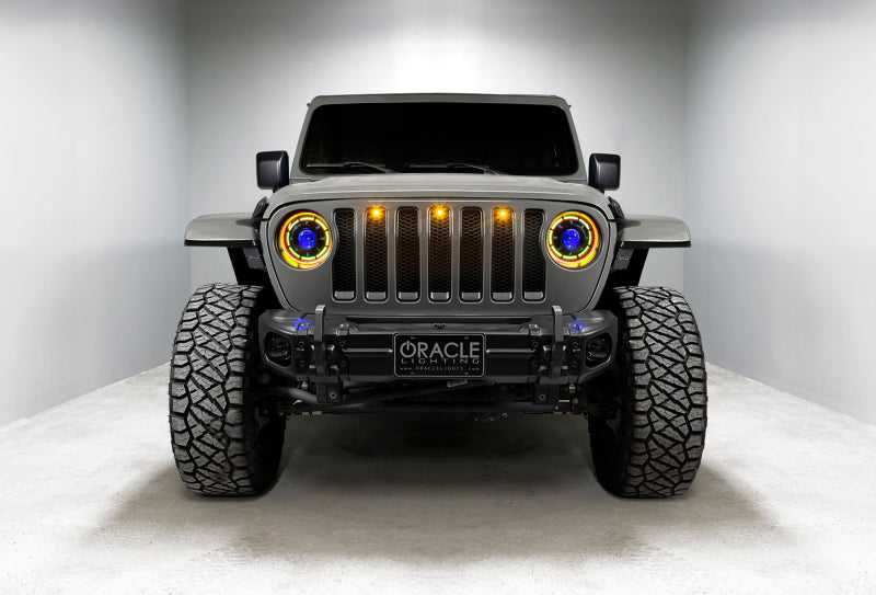 ORACLE Lighting 5839-335 - ORL5839-335 - Oracle Oculus Bi-LED Projector Headlights for Jeep JL/Gladiator JT - w/ BC1 Controller - Shipped in Europe - Tuningsupply.com