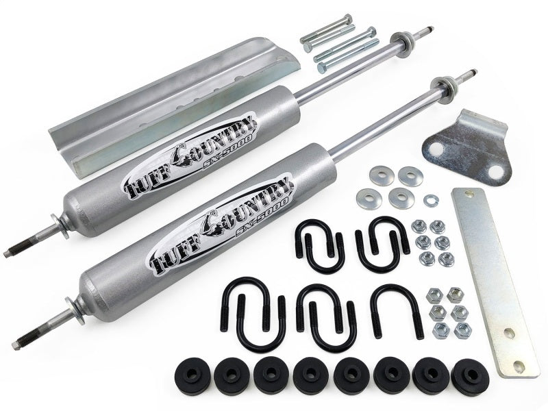 Tuff Country 66280 - TUF66280 - Tuff Country 80-96 Ford F-250 4wd Dual Steering Stabilzer (Parallel Style) - Shipped in Europe - Tuningsupply.com