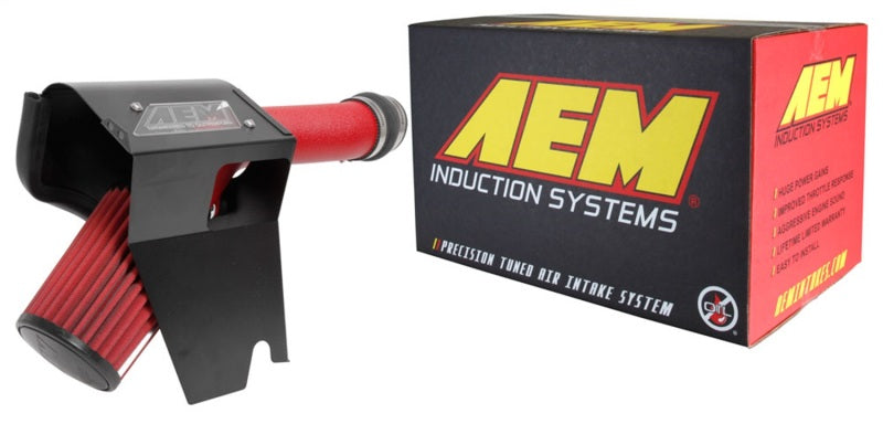 AEM Induction 21-836WR - AEM21-836WR - AEM 2018 Subaru WRX STI 2.5L H4 F/I Cold Air Intake System - Wrinkle Red - Shipped in Europe - Tuningsupply.com