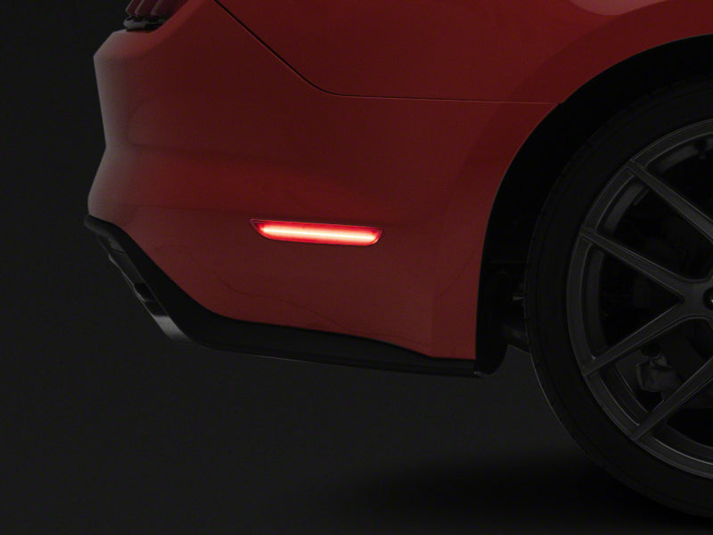 Raxiom 404232 - RAX404232 - Raxiom 15-23 Ford Mustang Axial Series LED Side Marker Lights Rear- Red - Shipped in Europe - Tuningsupply.com