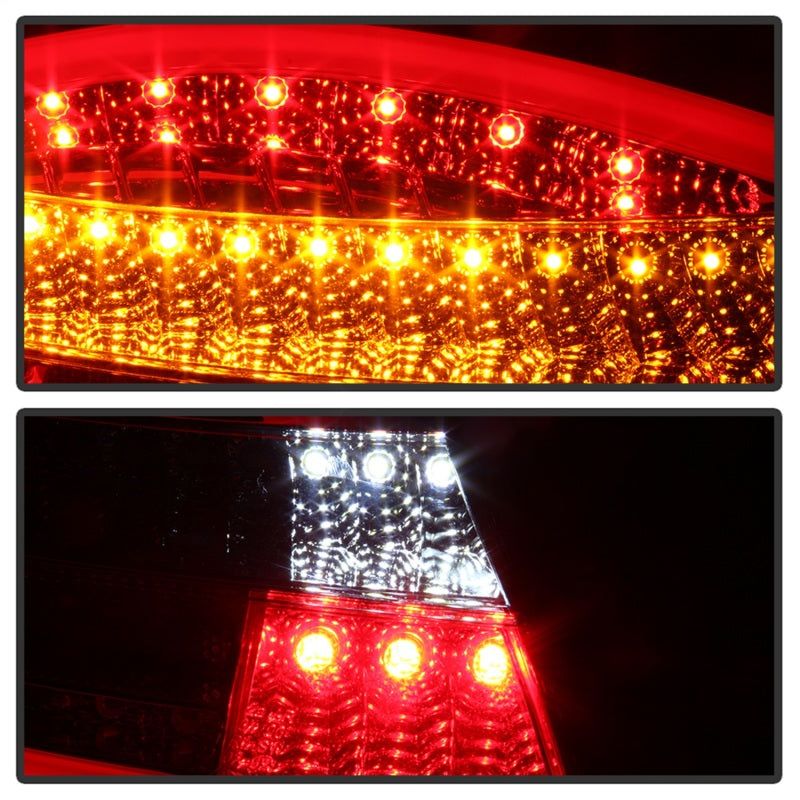 SPYDER 5083173 - SPY5083173 - Spyder Porsche 987 Cayman 06-08 / Boxster 05-08 LED Tail Lights - Red Clear ALT-YD-P98705-LED-RC - Shipped in Europe - Tuningsupply.com