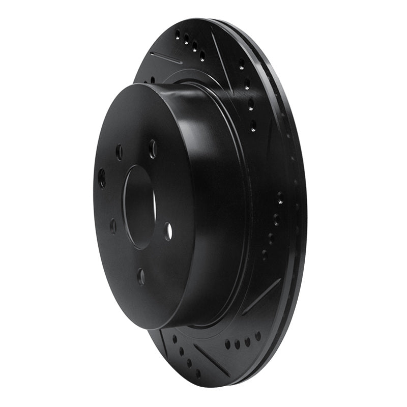 R1 Concepts 633-67089R - RNC633-67089R - R1 2003-2024 Infiniti FX37 Rear Right Drilled & Slotted Black Brake Rotor - Shipped in Europe - Tuningsupply.com