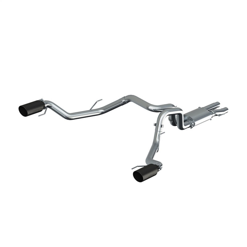 MBRP PS5264409 - MBRPS5264409 - MBRP 17-20 Ford F-150 Raptor 3.5L Ecoboost Dual Rear Exit T409 3in Resonator Back Exhaust System - Shipped in Europe - Tuningsupply.com