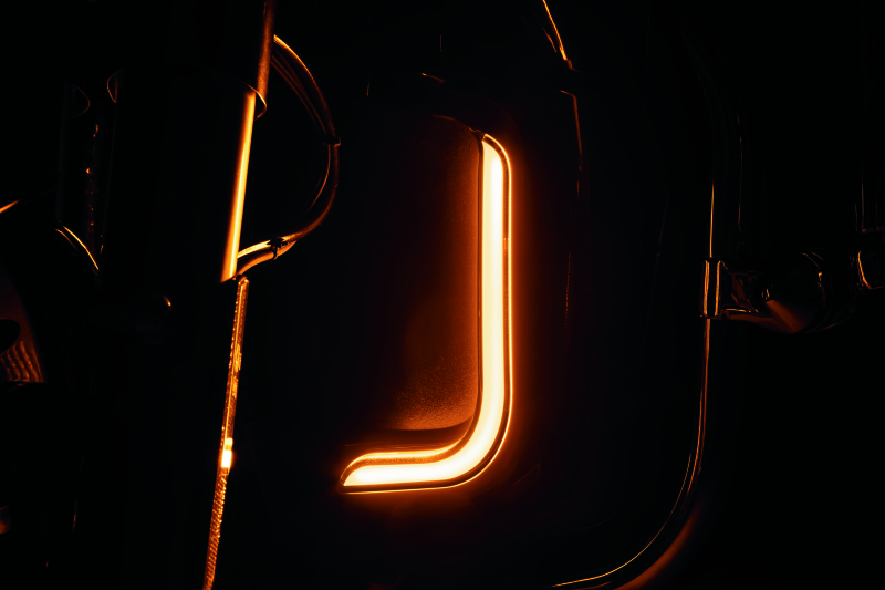 Kuryakyn 2957 - KUR2957 - Kuryakyn Tracer LED Fairing Lower Accents Black - Shipped in Europe - Tuningsupply.com