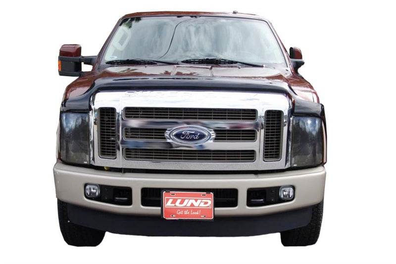 AVS 21004 - AVS21004 - AVS 08-10 Ford F-250 Hoodflector Low Profile Hood Shield - Smoke - Shipped in Europe - Tuningsupply.com