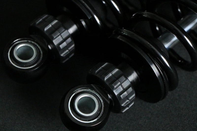 Ohlins HD 050 - OHLHD 050 - Ohlins 14-26 Harley FL Touring STX 36 Twin Blackline 12in Blk Reservoir Shocks - Standard Springs - Shipped in Europe - Tuningsupply.com