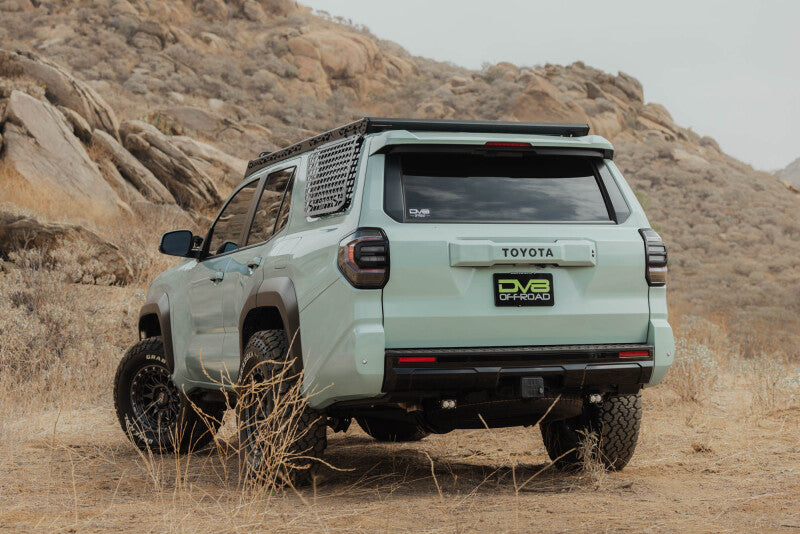DV8 Offroad RRTF3-02EMD - DVERRTF3-02EMD - DV8 Offroad 25-26 Toyota 4Runner Exterior Window Molle for DV8 Offroad Roof Rack - Driver - Shipped in Europe - Tuningsupply.com