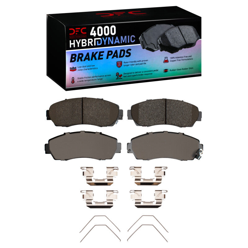 DFC 4000-1521-01 - DFC4000-1521-01 - DFC 05-25 Acura RDX Front 4000 HybriDynamic Brake Pads and Hardware Kit - Shipped in Europe - Tuningsupply.com