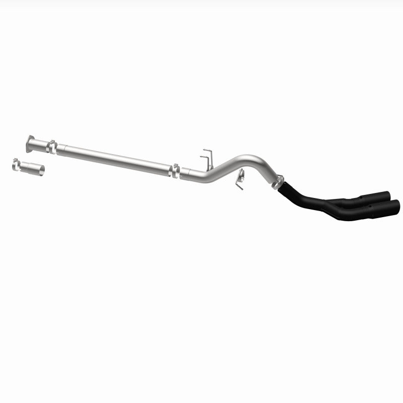 Magnaflow 17068 - MAG17068 - MagnaFlow 08-18 Ford F-250/F-350/F-450 4.6L/6.7 DPF-Back Black 4in Dual Single Rear Exit - Shipped in Europe - Tuningsupply.com