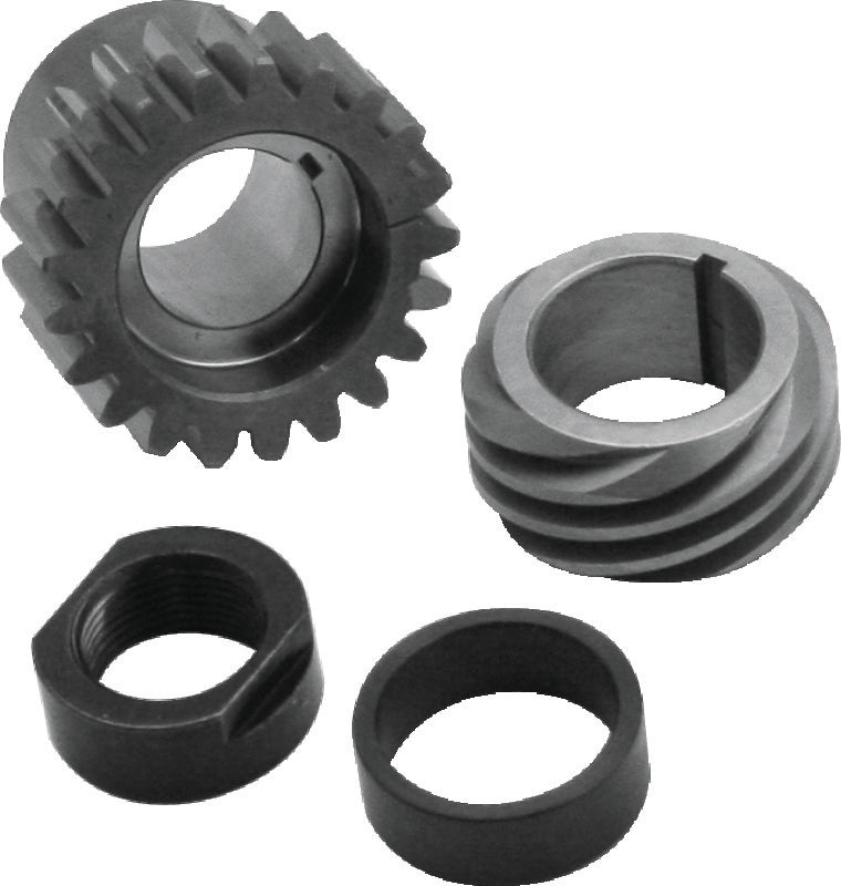 S&S Cycle 33-4148 - SSC33-4148 - S&S Cycle 1990+ BT Pinion Shaft Conversion Gear Kit - Red - Shipped in Europe - Tuningsupply.com