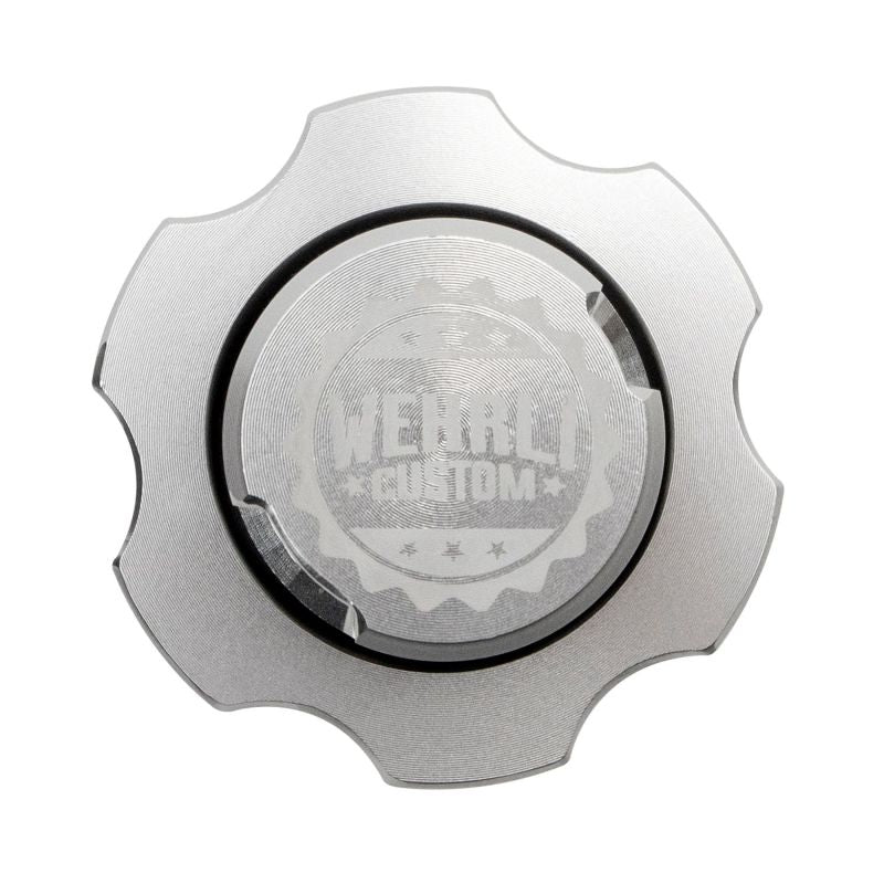 Wehrli WCF100442 - WCFWCF100442 - Wehrli 2001+ GM Duramax LB7/LLY/LBZ/LMM/LML/L5P Billet Oil Fill Cap - Clear Anodized - Shipped in Europe - Tuningsupply.com