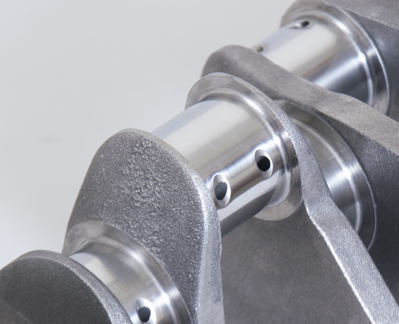 Eagle 103503750 - EAG103503750 - Eagle Chevrolet 383 2 Pc 3.750in Stroke External Balance Cast Crankshaft - Shipped in Europe - Tuningsupply.com