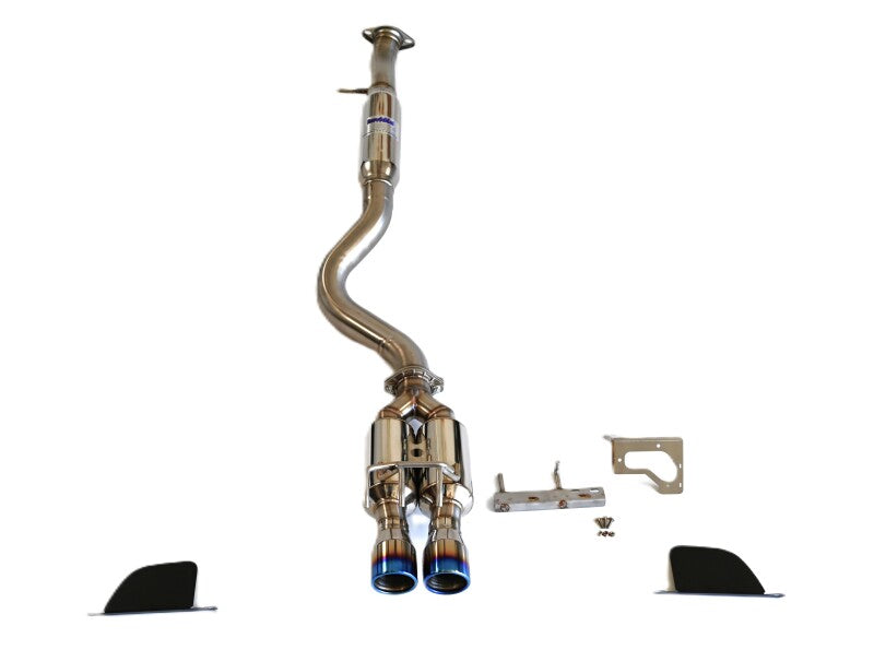 Invidia - INVHS22TGCGM2RTL - Invidia 22+ Toyota GR Corolla R400 Rolled Titanium Tip Cat-Back - Shipped in Europe - Tuningsupply.com