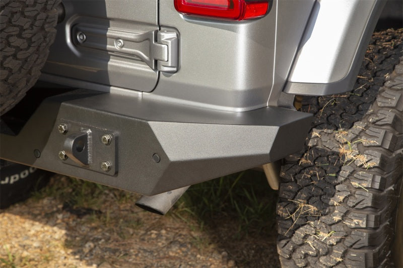 Rugged Ridge 11548.51 - RUG11548.51 - Rugged Ridge Spartan Rear Bumper Full Width 18-20 Jeep Wrangler JL - Shipped in Europe - Tuningsupply.com
