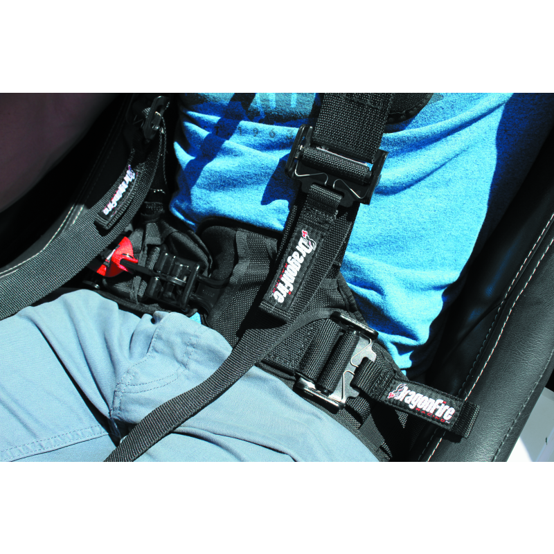 DragonFire Racing 520761 - DFR520761 - DragonFire Racing Harness Evo- Black - Shipped in Europe - Tuningsupply.com