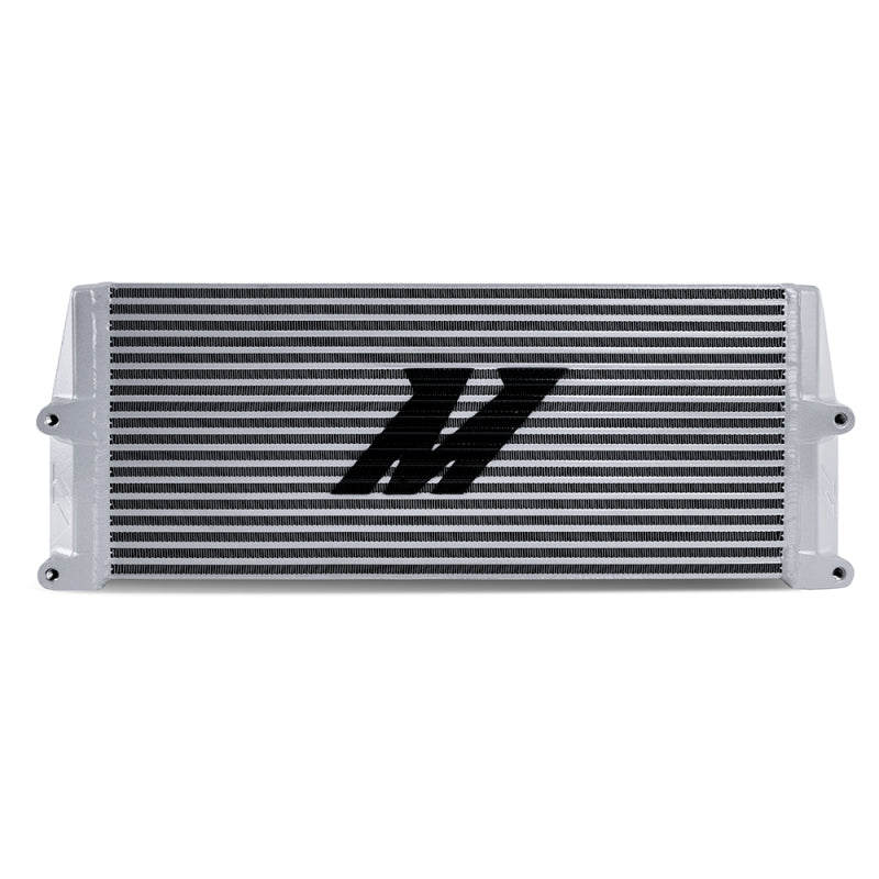 Mishimoto MMOC-SSO-17SL - MISMMOC-SSO-17SL - Mishimoto Heavy-Duty Oil Cooler - 17in. Same-Side Outlets - Silver - Shipped in Europe - Tuningsupply.com