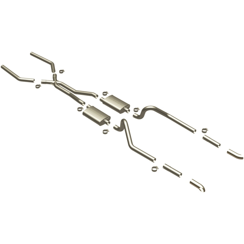 Magnaflow 15816 - MAG15816 - MagnaFlow SYS C/B 67-70 Mustang 2.50inch w/Tru-X - Shipped in Europe - Tuningsupply.com