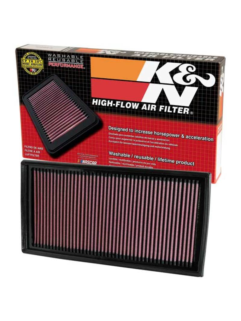 K&N Engineering 33-2405 - KNN33-2405 - K&N 08 Mercedes Benz CLK63 AMG 6.3L Drop In Air Filter - Shipped in Europe - Tuningsupply.com