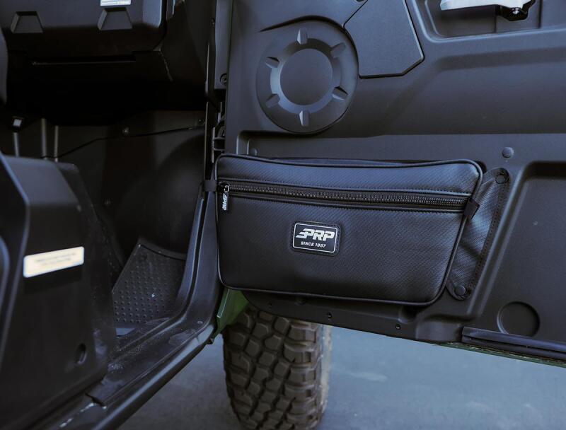 PRP Seats E105-210 - PRPE105-210 - PRP 2020+ Yamaha Wolverine RMAX Front Door Bags - Black (Pair) - Shipped in Europe - Tuningsupply.com