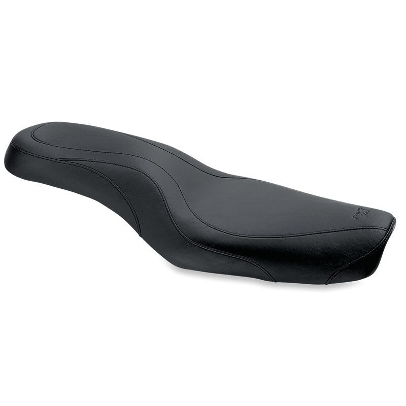 Mustang Motorcycle 76397 - MMP76397 - Mustang 82-03 Harley Sportster DayTripper 1PC Seat - Black - Shipped in Europe - Tuningsupply.com