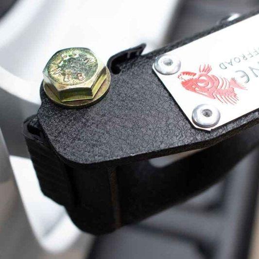 Fishbone Offroad FB21268 - FBOFB21268 - Fishbone Offroad 2007+ Jeep Wrangler/Gladiator Steel - Black Foot Peg Set - Shipped in Europe - Tuningsupply.com