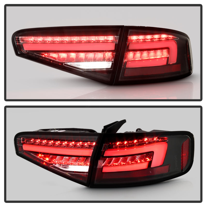 SPYDER 5087171 - SPY5087171 - Spyder 13-16 Audi A4 4DR LED Tail Lights LED Clear Reverse Lights - Black ALT-YD-AA413-SEQ-BK - Shipped in Europe - Tuningsupply.com