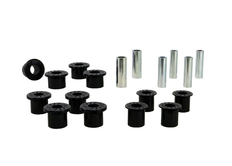 Whiteline W73816 - WHLW73816 - Whiteline 1999 Ford F-250 Spring - Eye Front/Rear And Shackle Bushing - Shipped in Europe - Tuningsupply.com