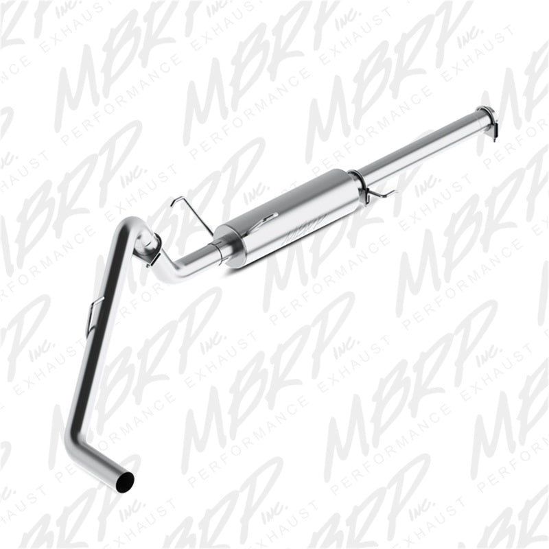 MBRP PS5104P - MBRPS5104P - MBRP 2004-2005 Dodge Ram Hemi 1500 5.7L SC/CC-SB Cat Back Single Side AL P Series Exhaust - Shipped in Europe - Tuningsupply.com