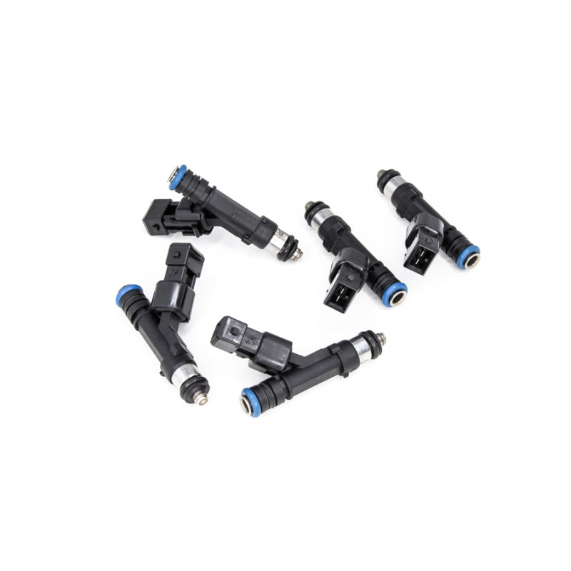 DeatschWerks 18U-09-0650-5 - DWK18U-09-0650-5 - DeatschWerks 92-08 Volvo L5 Turbo White Block 650cc Injectors - Set of 5 - Shipped in Europe - Tuningsupply.com