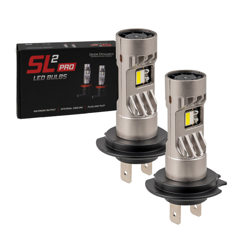 Diode Dynamics DD0484P - DIODD0484P - Diode Dynamics H7 White SL2 Pro LED Bulbs (Pair) - Shipped in Europe - Tuningsupply.com