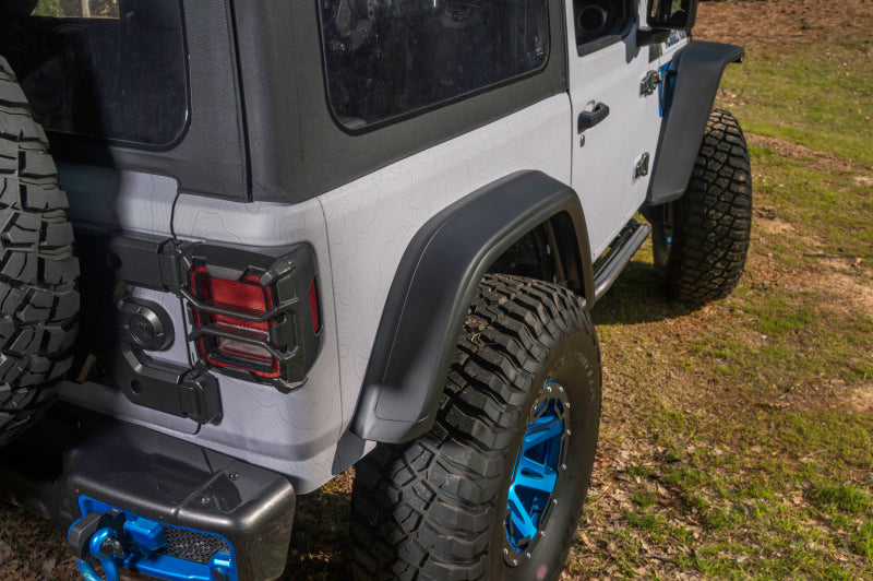 Rugged Ridge - RUG11640.51 - Rugged Ridge Max Terrain Fender Flare Set F & R 18-22 Jeep Wrangler JL - Shipped in Europe - Tuningsupply.com