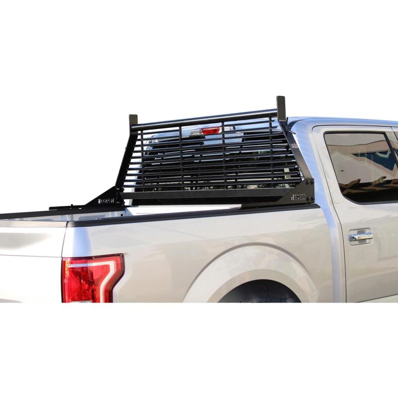 Westin 57-8025 - WES57-8025 - Westin 1999-2018 Chevrolet/Ford/GMC/Toyota Silverado/Sierra 1500/2500/3500 HD Headache Rack - Black - Shipped in Europe - Tuningsupply.com