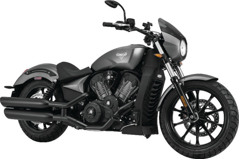 Kuryakyn 1708 - KUR1708 - Kuryakyn Teardrop Mirrors Satin Black - Shipped in Europe - Tuningsupply.com