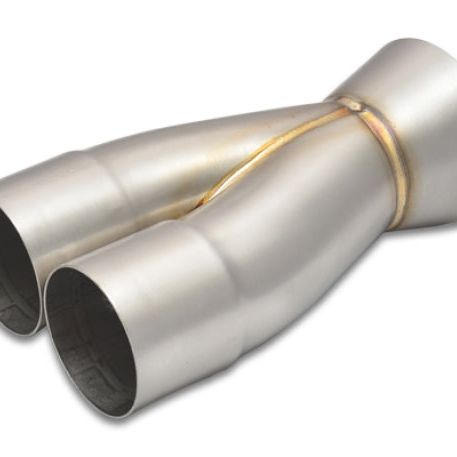 Vibrant 10359 - VIB10359 - Vibrant 2-1 SS Merge Collectors (2-1/2in Inlet Slipover ID 3-1/2in Outlet OD) - Sold Individually - Shipped in Europe - Tuningsupply.com